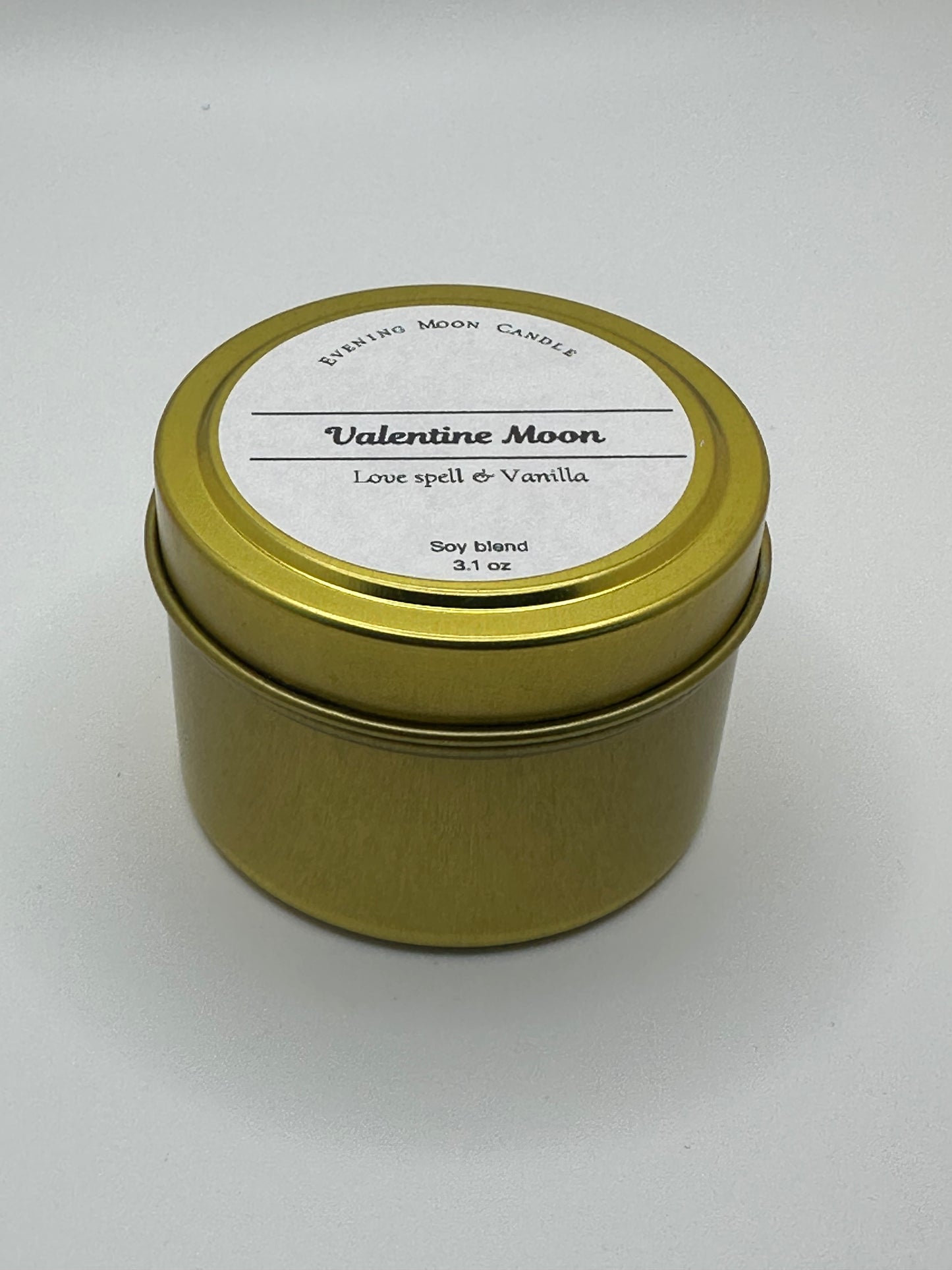 Love Spell with Vanilla Soy Blend Scented Candle| Valentine Moon The Perfect Gift for Romance