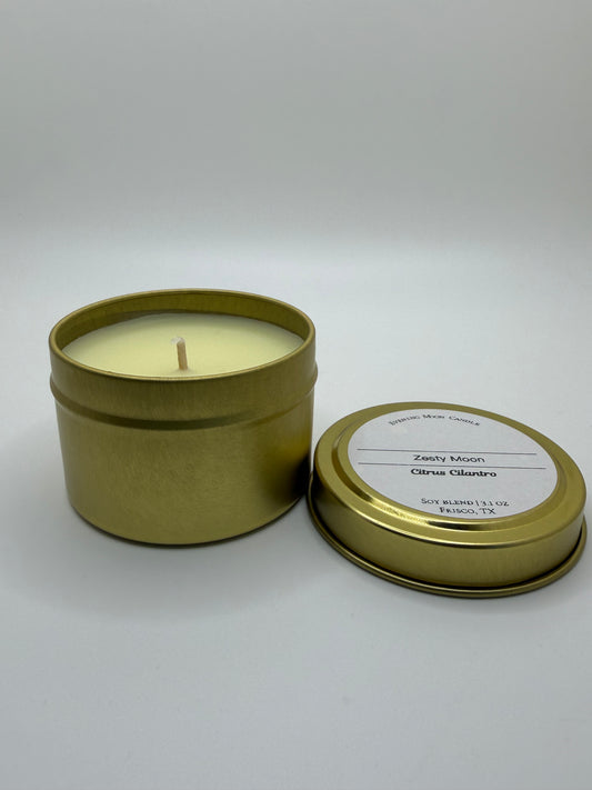 Zesty Moon – Citrus Cilantro Candle | Refreshing & Uplifting
