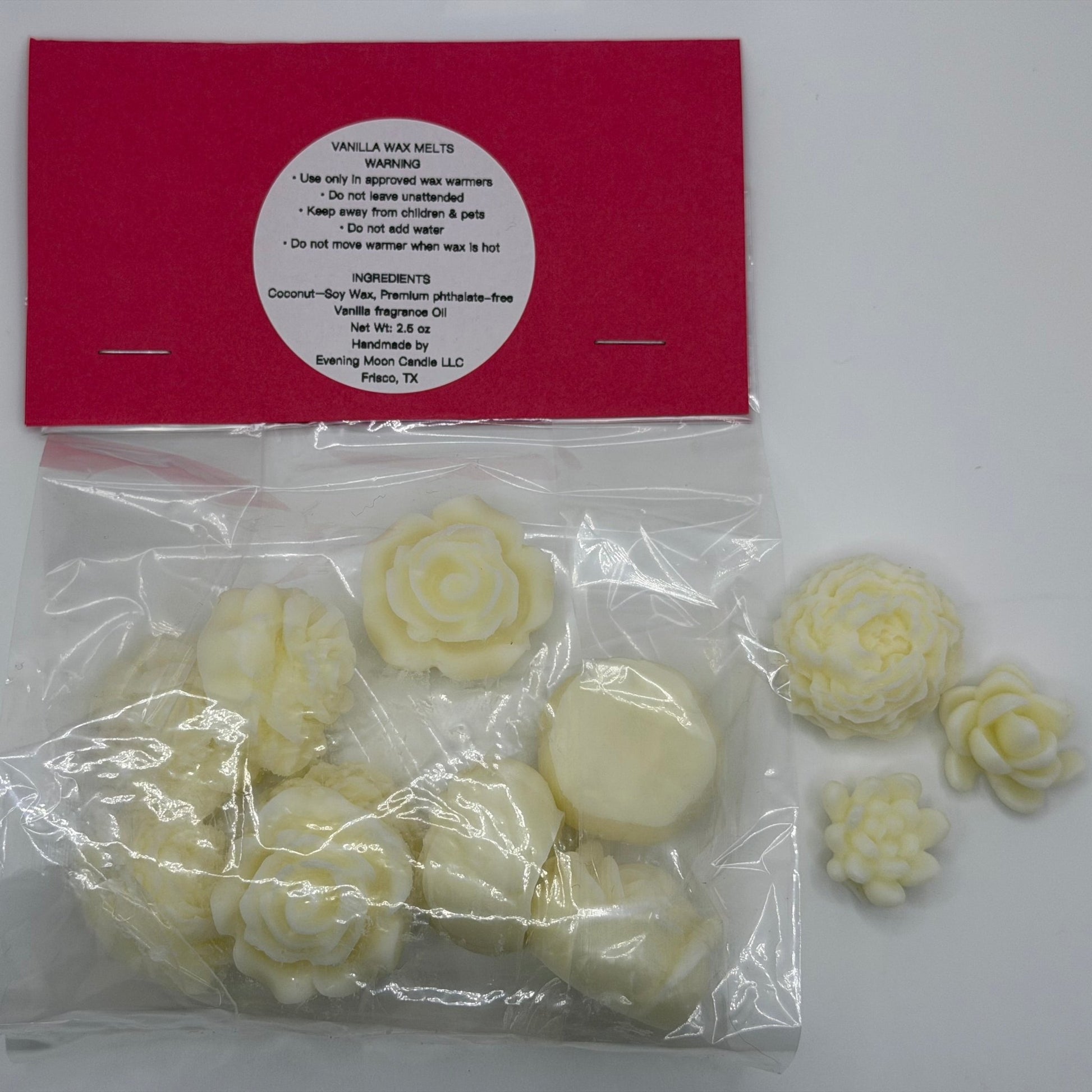 Vanilla Wax Melts - Evening Moon Candle LLC